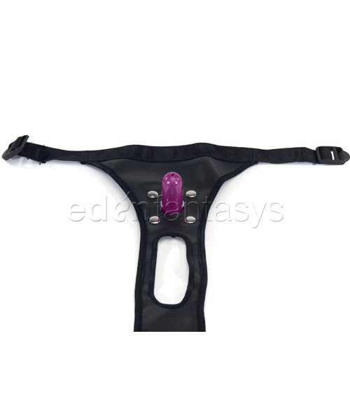 Powerlock harness with slimline cock