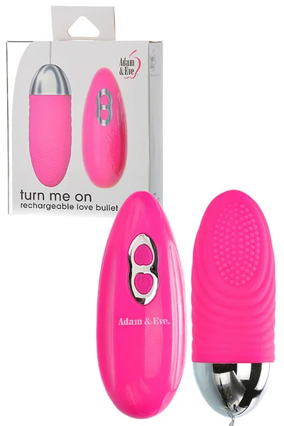 Adam and Eve 3.5" Textured Silicone Bullet Vibrator with Remote — image 4 of 6