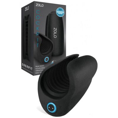 ZOLO Cockpit Squeezable Vibrating 5 2 Masturbator
