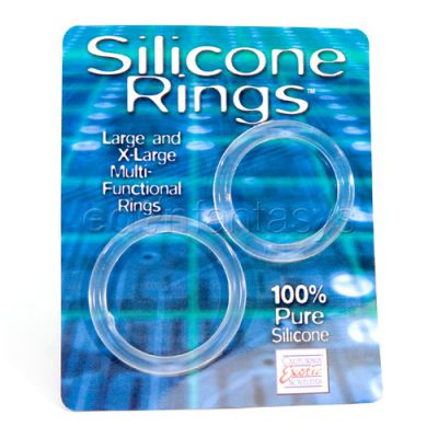Silicone rings set