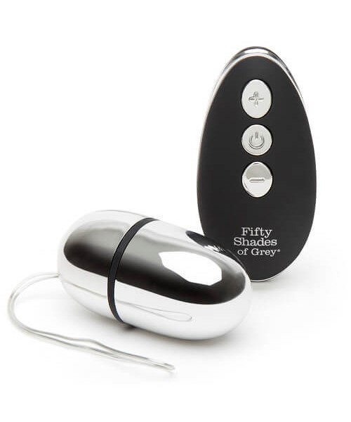 Fifty Shades of Grey Relentless Vibrations Remote Love Egg