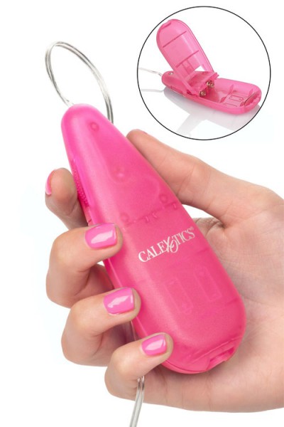 California Exotic Bullet Vibrator with Removable Flickering Tongue