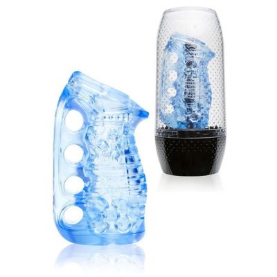 FleshLight Fleshskin Grip Sleeve Only Masturbator with Drying Case