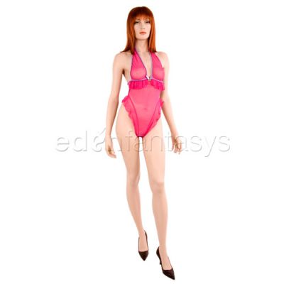 Rose mesh teddy