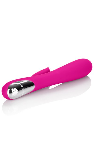 California Exotic Rechargeable 7.5" Rabbit Vibrator with Rotating Pleasure Balls