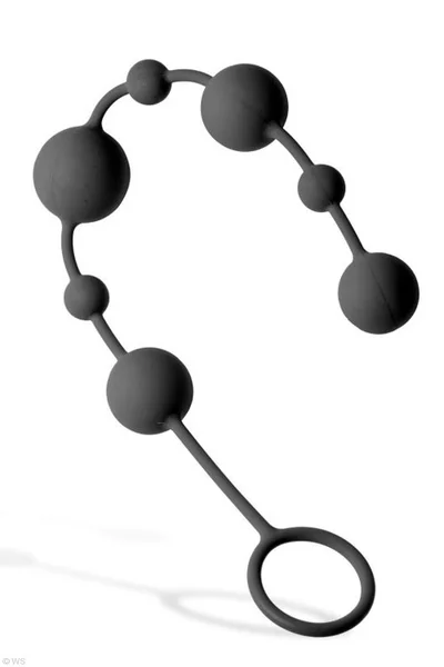 GreyGasms Silicone 14" Anal Beads — image 3 of 4