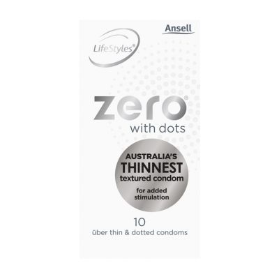 Lifestyles Healthcare Zero Uber Thin 10s Condoms 10 Pk