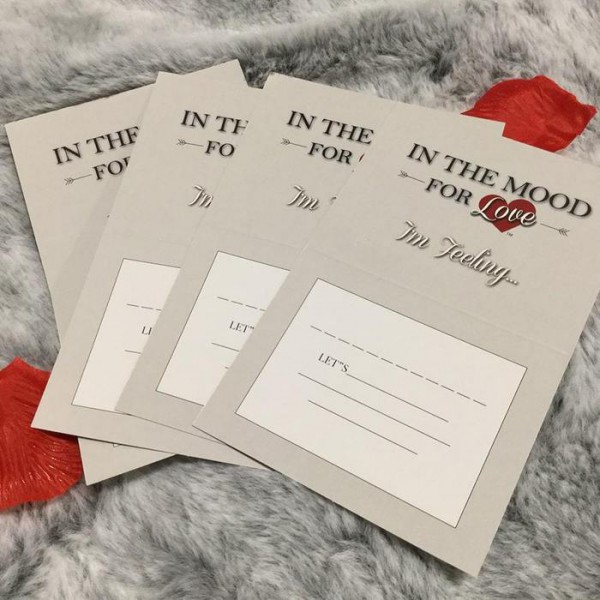 In The Mood For Love Sexy Suggestion Cards