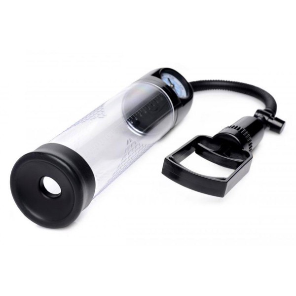 Advanced Trigger Penis Pump with Precision Air Gauge by Lynk Pleasure