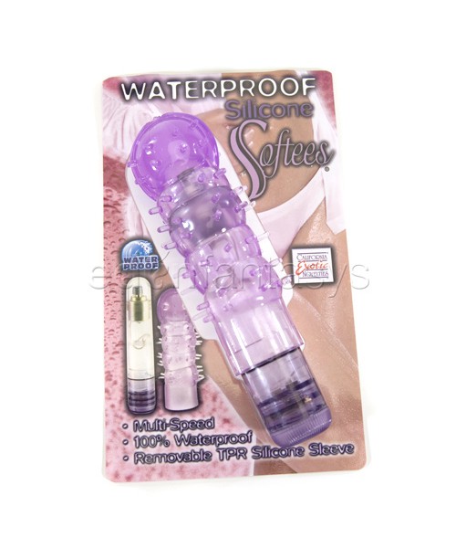 Waterproof silicone softees purple — image 5 of 5