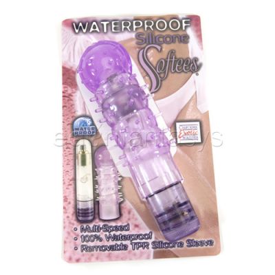 Waterproof silicone softees purple