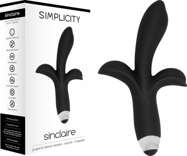 Simplicity SINCLAIRE G-Spot   Clitoral Vibrator