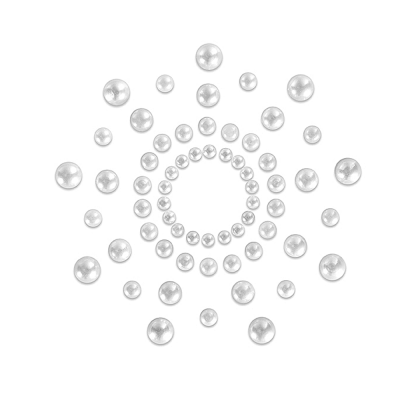 Bijoux Indiscrets Mimi White Pearl Nipple Covers