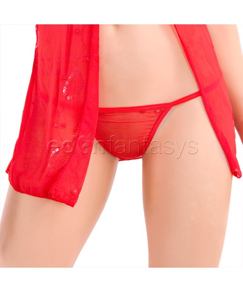 La femme novelty babydoll set