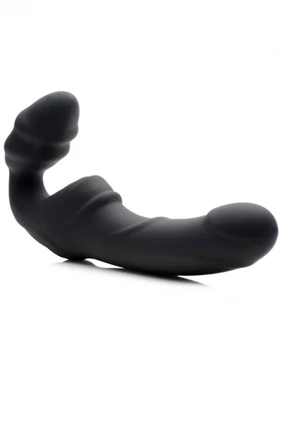 Strap U Rechargeable Vibrating 8.5" Silicone Strapless Strap On — image 8 of 12