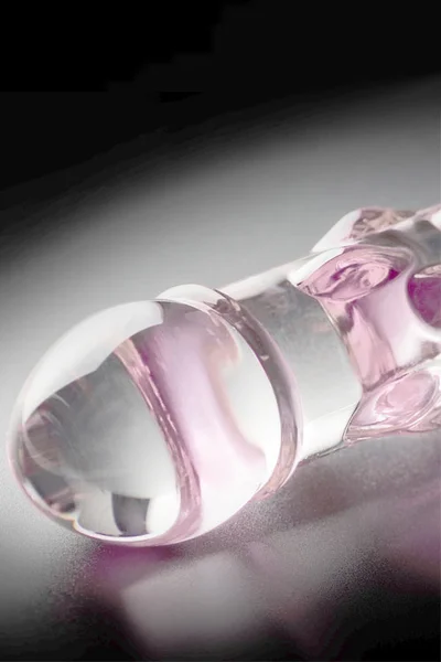 Pipedream Textured 8.5" Glass Dildo — image 4 of 4
