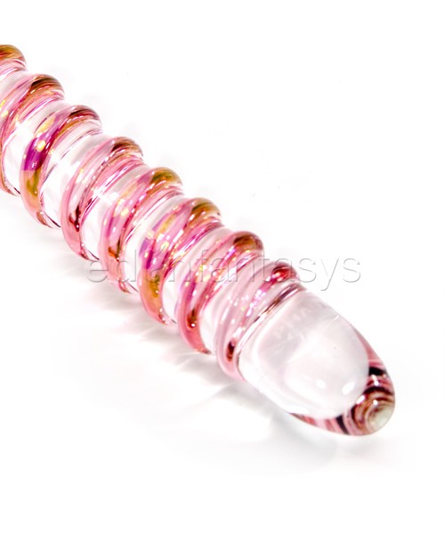 Gold spiral wrapped wand