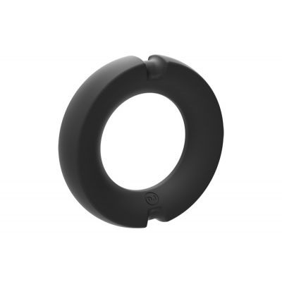 Kink Hybrid Silicone Covered Metal Cock Ring 45mm