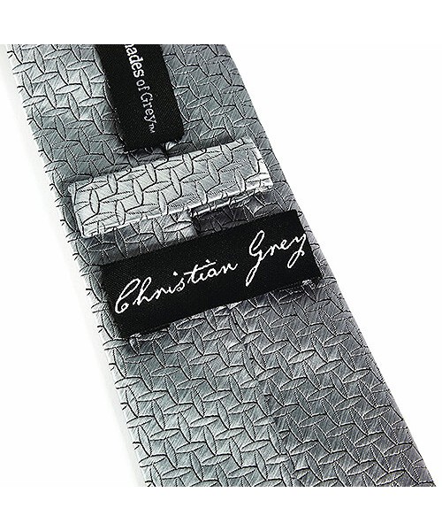 Fifty Shades of Grey Christian Grey Silver Tie