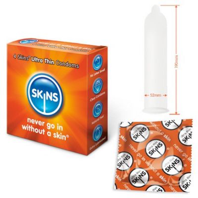 Skins Ultra Thin Condoms 4 Skins