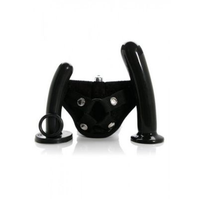Tantus Bend Over Intermediate Vibrating Strap On Kit