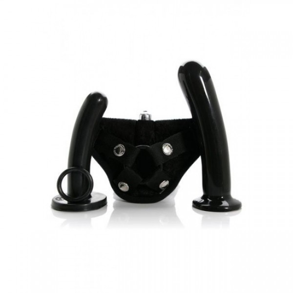 Tantus Bend Over Intermediate - Vibrating Strap-On Kit