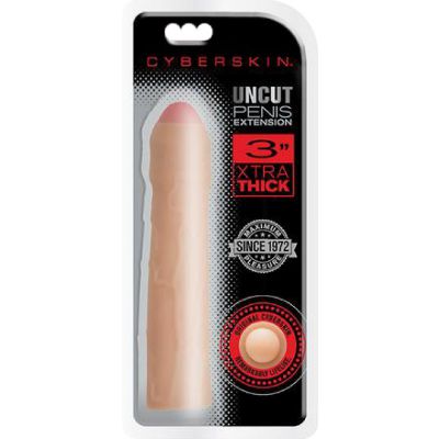 3 Xtra Uncut Transformer Penis Extension Flesh