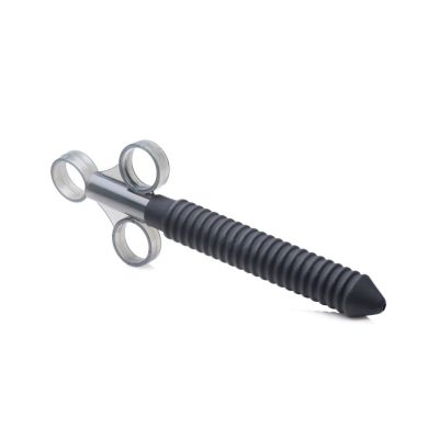 CleanStream Silicone Ribbed Lubricant Launcher