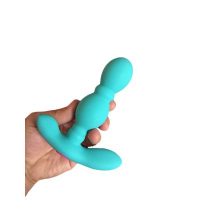 FemmeFunn Vibrating Butt Plug Turquoise