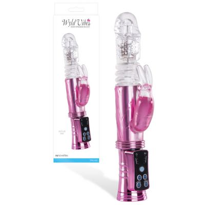 nsnovelties 9 5 Thrusting Rabbit Vibrator