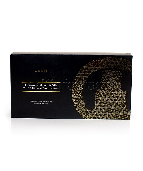 Flickering touch massage set