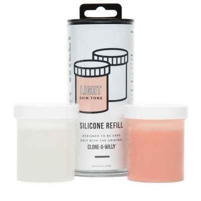 Clone A Willy Refill Light Tone Liquid Silicone Refill 7 oz