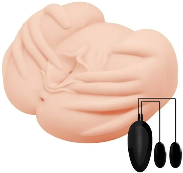 Hands-On Vagina And Anal Masturbator (Flesh) — image 6 of 8
