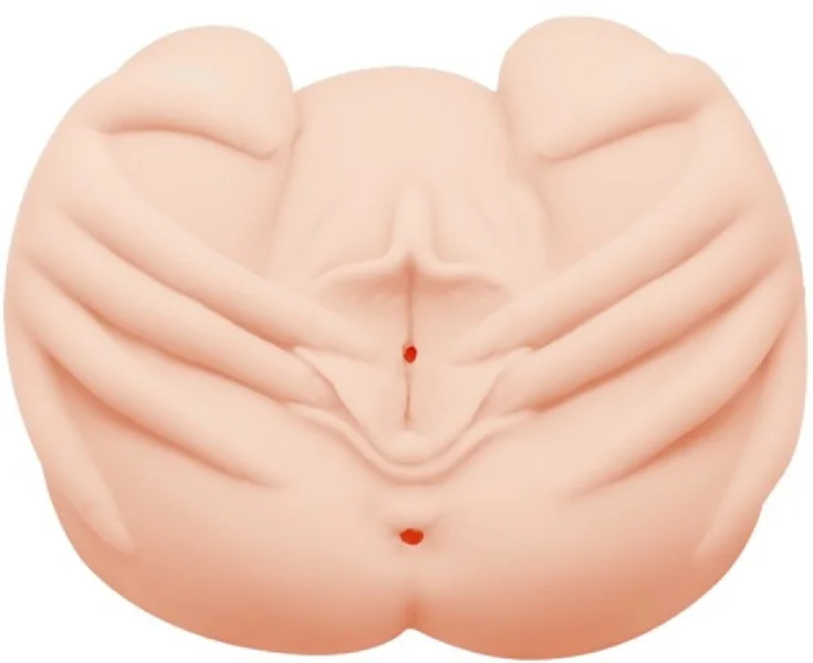 Hands-On Vagina And Anal Masturbator (Flesh) — image 7 of 8