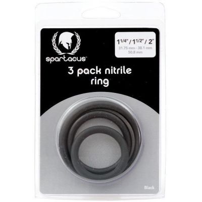 Nitrile Cock Ring Set Pack of 3