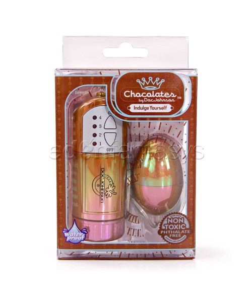 Chocolates egg and controller