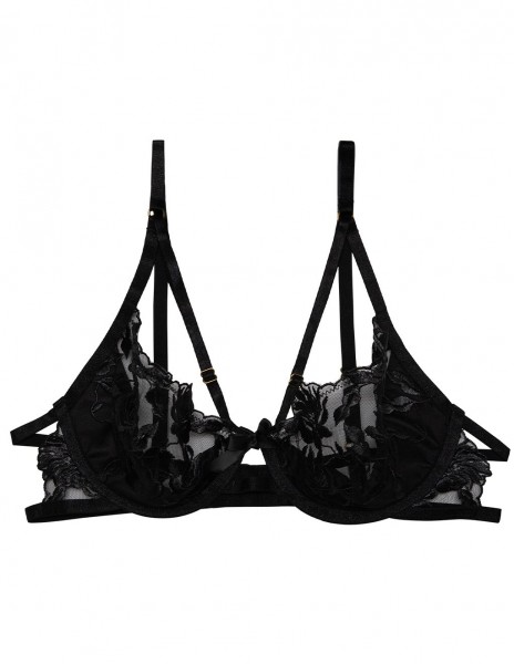 HUSTLER Satin Sling Cup Bra — image 5 of 13