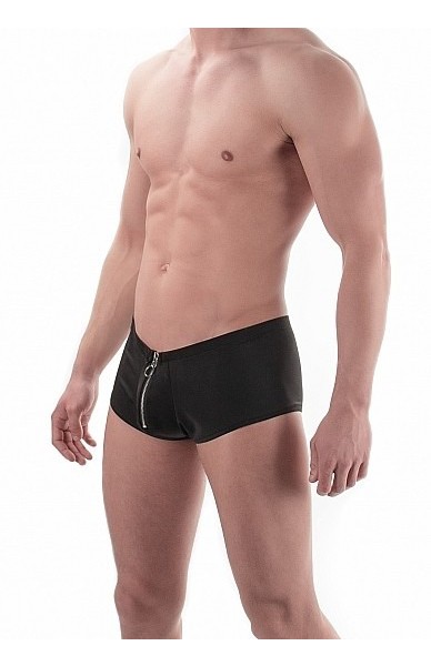 Goodfellas Men's Boxer with Zip Front