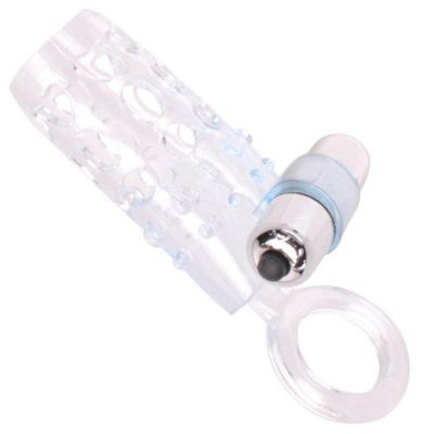 Vibrating Textured Cock Cage Thick Long Lasting Erections