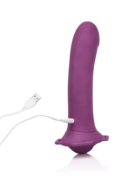 California Exotic Dual Motor Textured Silicone 6.5" Strap-On — image 12 of 18