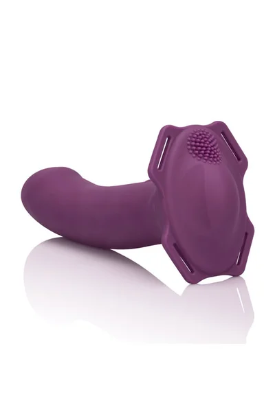 California Exotic Dual Motor Textured Silicone 6.5" Strap-On — image 9 of 18