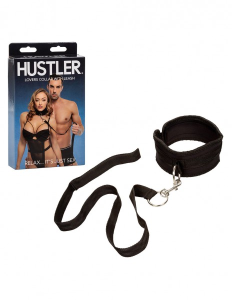 Hustler® Lovers Collar w/ Leash