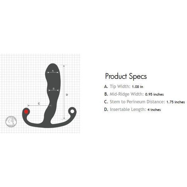 Aneros Helix Syn Trident Prostate Massager & Perineum Stimulator for Men