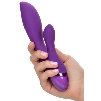 California Exotic Dual Lover 8 Silicone Rabbit Vibrator