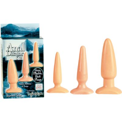 Anal Dilator Kit Flesh