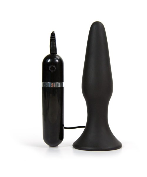 Eden vibrating silicone anal plug
