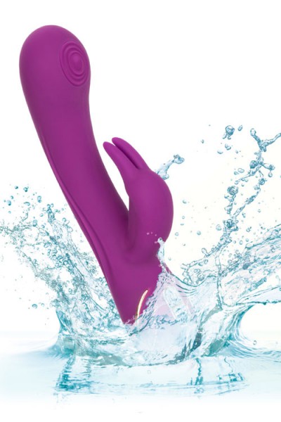 California Exotic 9" Silicone Thumping Jack Rabbit Vibrator