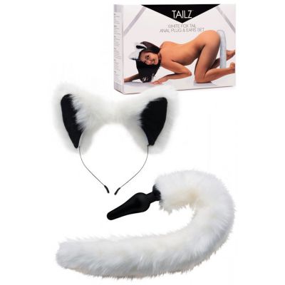 Tailz Faux Fur Fox Tail Butt Plug Ears