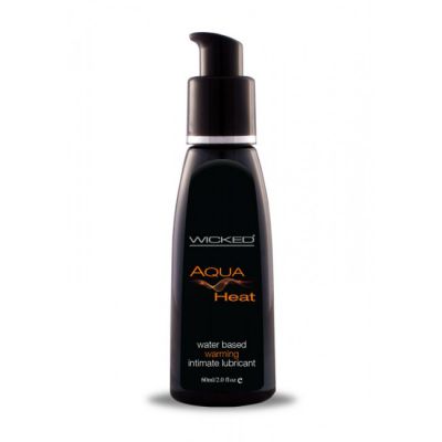 Wicked Aqua Heat Water Based Warming Lube 60ml