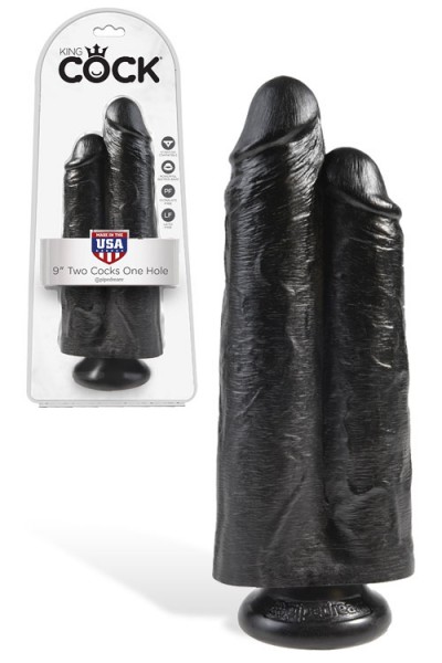 Pipedream 9" Two Cocks One Hole Double Dildo